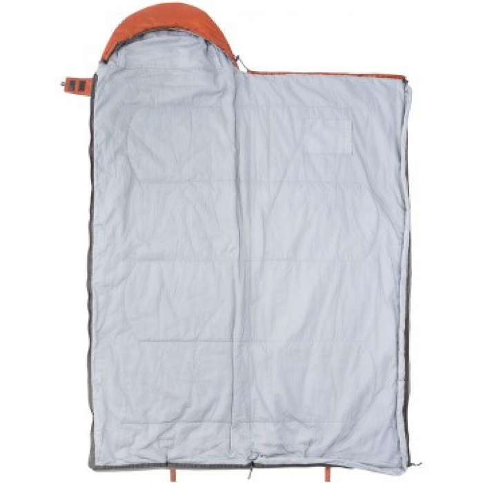 Спальный мешок TORO Wide 300R (220Х90, правый, стратекс, оранжевый) (T-HS-SB-TW-300R) Helios
