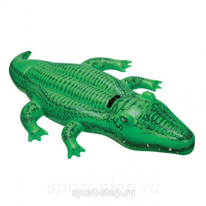 Надувная игрушка Гигантский Крокодил Intex Giant Gator Ride On 58562