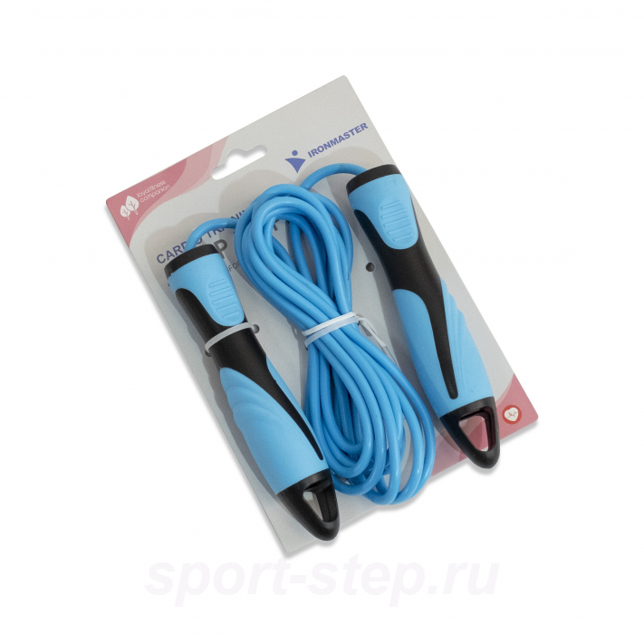 Скакалка тренировочная с регулируемым тросом Ironmaster IR97181