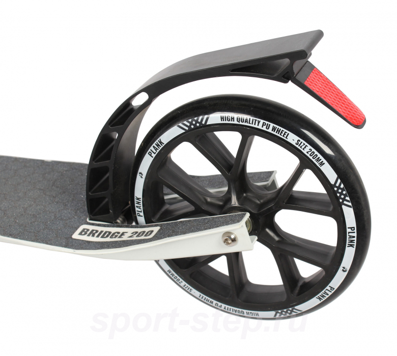 Самокат Plank Bridge 200 белый