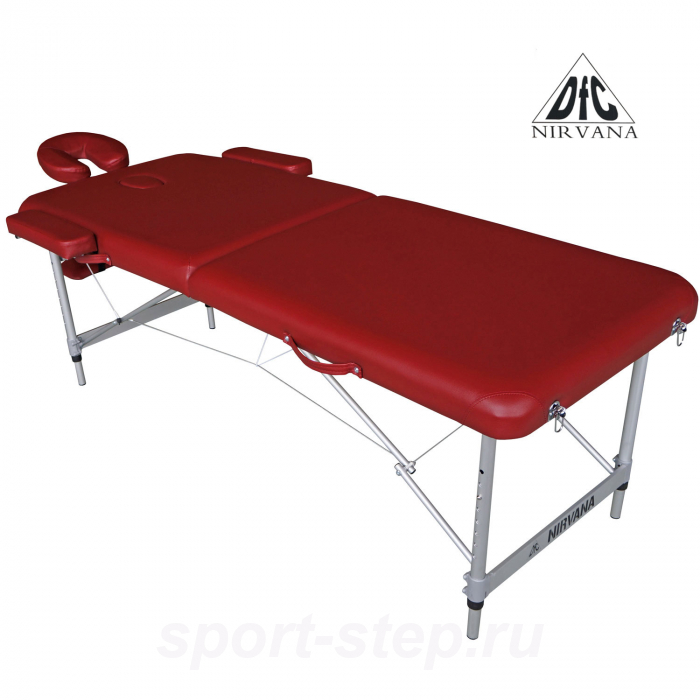 Массажный стол DFC Nirvana Elegant Luxe бордовый