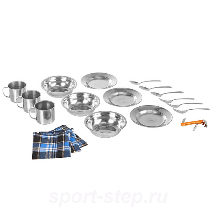 Набор для пикника на 3 персоны Mini (PR-N3-S-GB) Premier Fishing