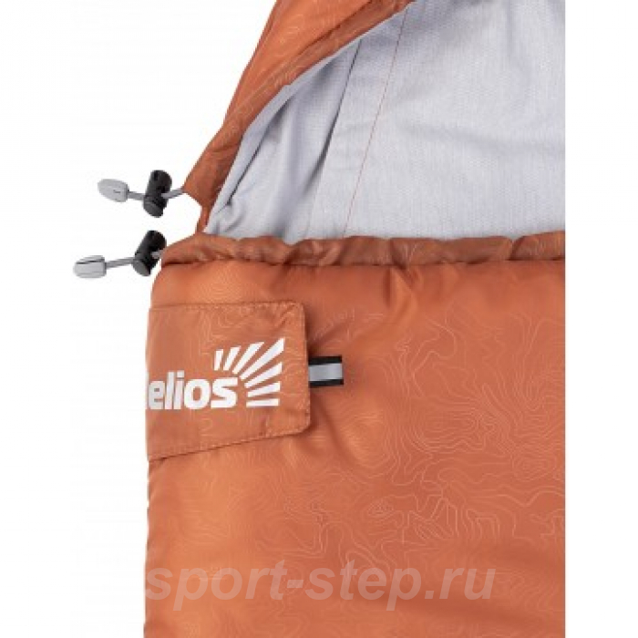 Спальный мешок TORO 300R (210х70, правый, стратекс, оранжевый) (T-HS-SB-T-300R) Helios