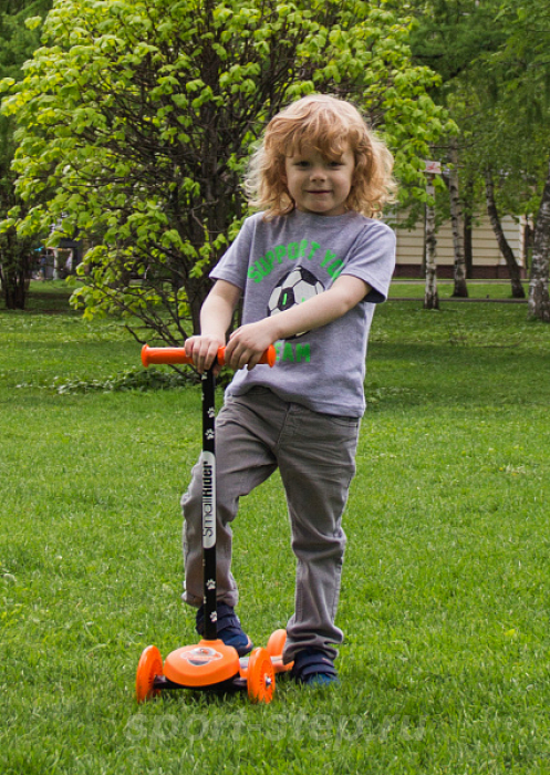 Трехколесный самокат Small Rider Scooter (CZ) оранжевый