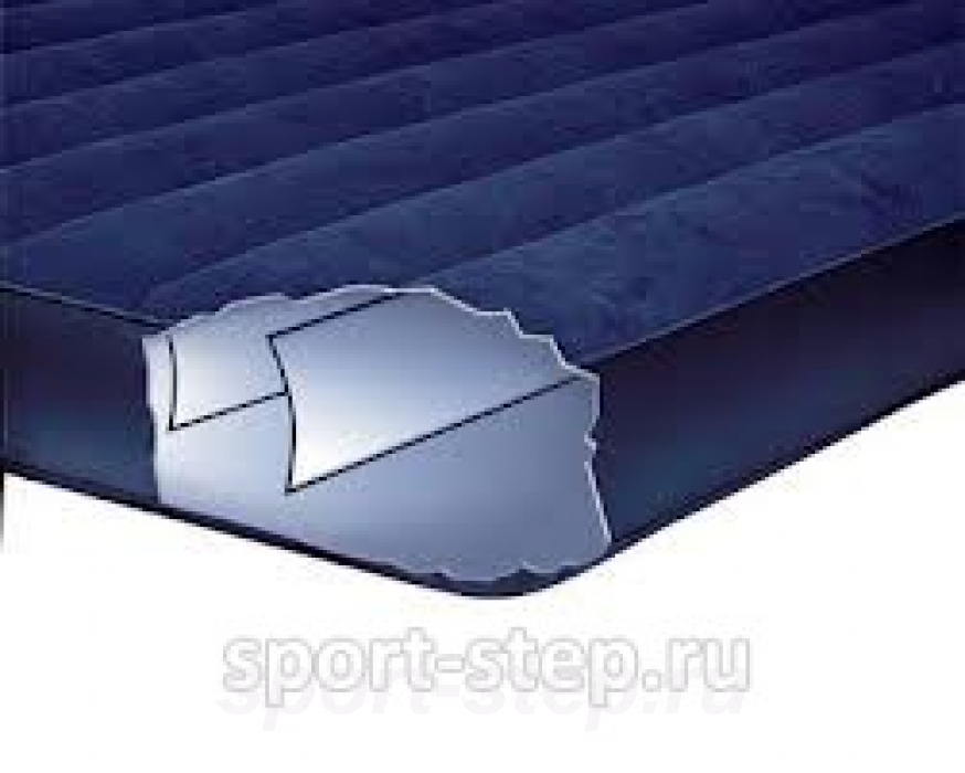 Односпальный надувной матрас Intex Classic Downy Bed Twin 68757 без насоса
