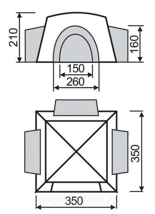 Тент Campus Community Tent