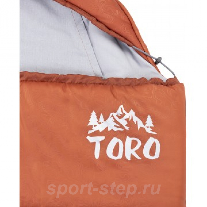 Спальный мешок TORO 300R (210х70, правый, стратекс, оранжевый) (T-HS-SB-T-300R) Helios