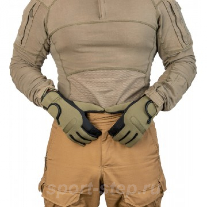 Перчатки рыбацкие CATCHER неопрен., цв.хаки р.L (HS-HY-D14-L) Helios