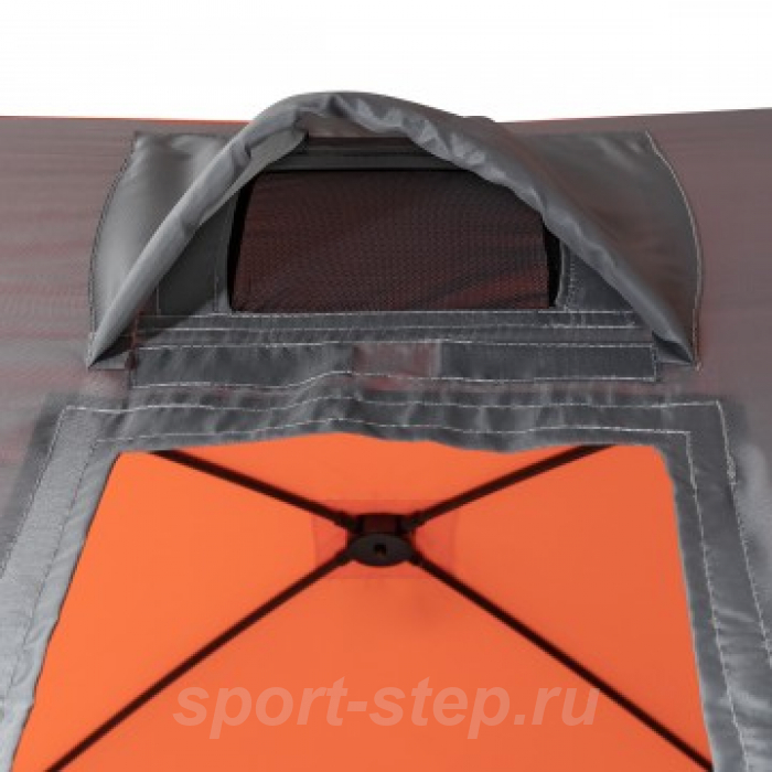Палатка зимняя Куб 1,5х1,5 orange lumi/gray Helios (HS-ISC-150OLG)