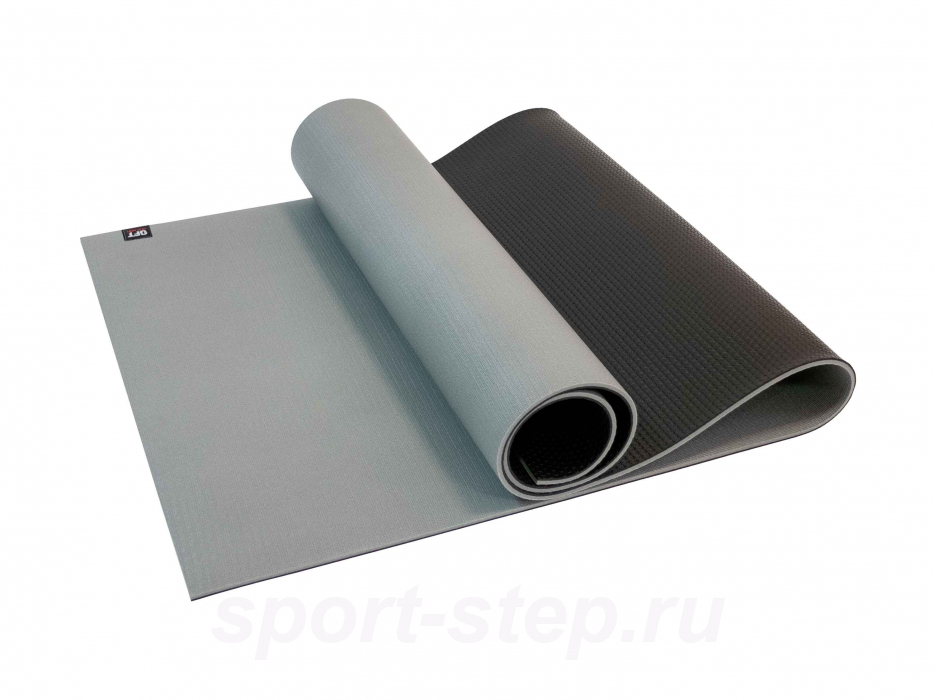 Мат для йоги двухслойный 6 мм Ulti-Mat серо-черный OFT FT-ULTI-MAT-6-BG  