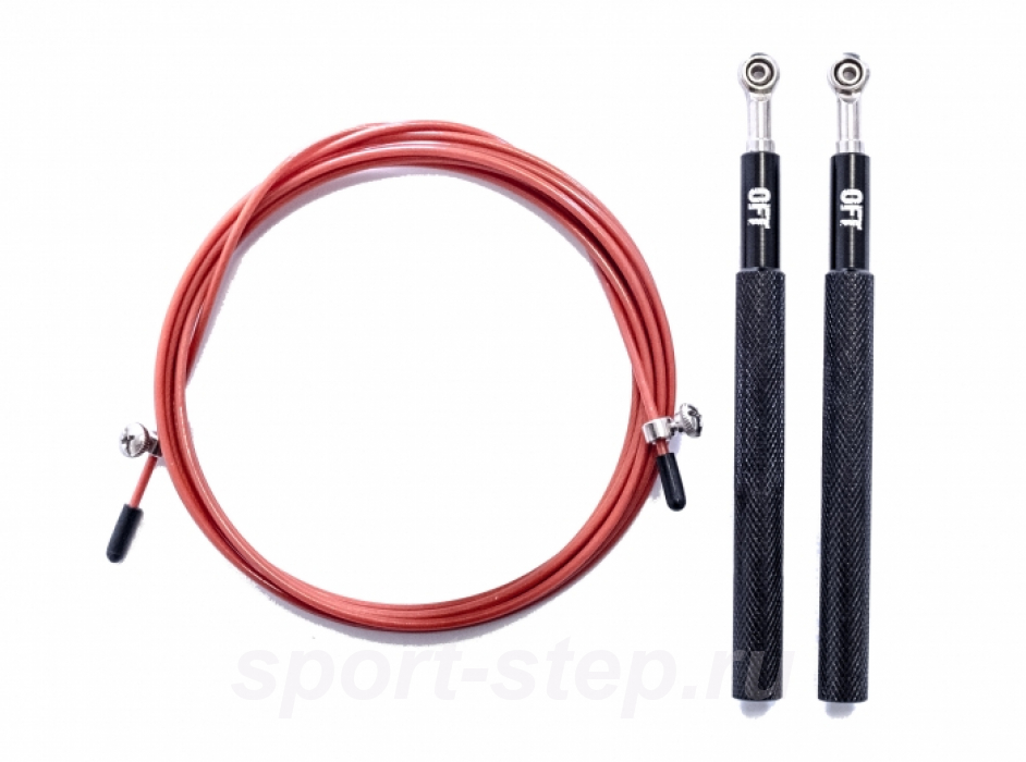 Скоростная скакалка Original FitTools FT-FIRE-ROPE