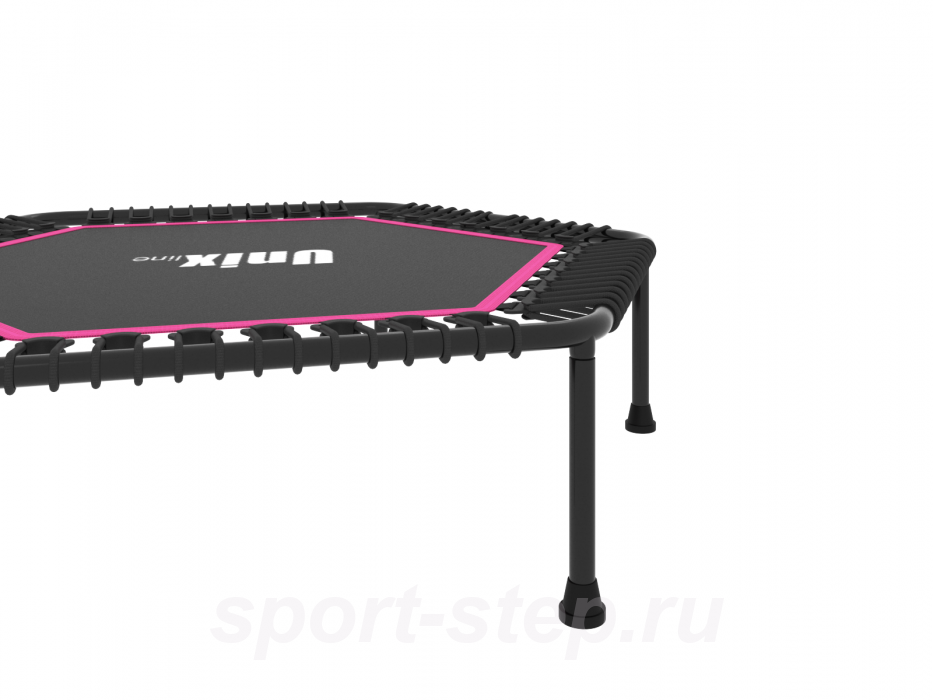 Батут UNIX Line FITNESS Lite Pink (130 cm)