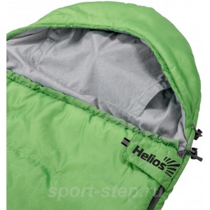 Спальный мешок TORO Wide 200L (220х90, левый стратекс, салатовый) (T-HS-SB-TW-200L) Helios