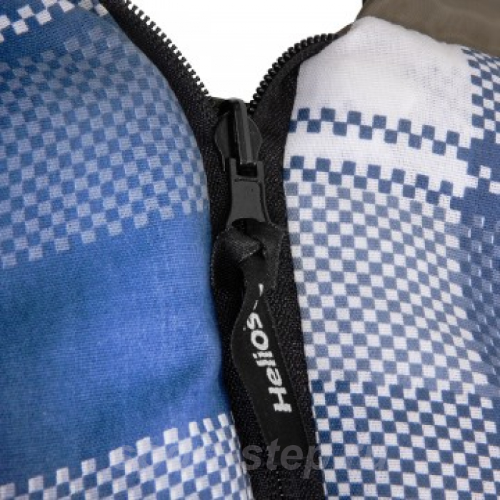 Спальный мешок OLYMPUS 200 (210х70, холлофайбер, зеленый/город) (T-HS-SB-O-200-NC) Helios