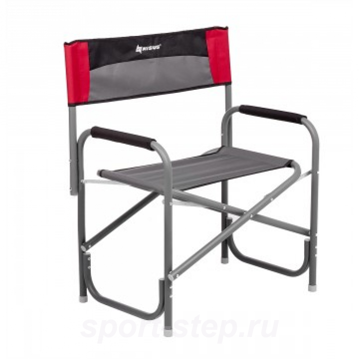 Кресло директорское MAXI 200 кг, серый/красный/черный (N-DC-95200-M-R-GRD) NISUS (пр-во Тонар)