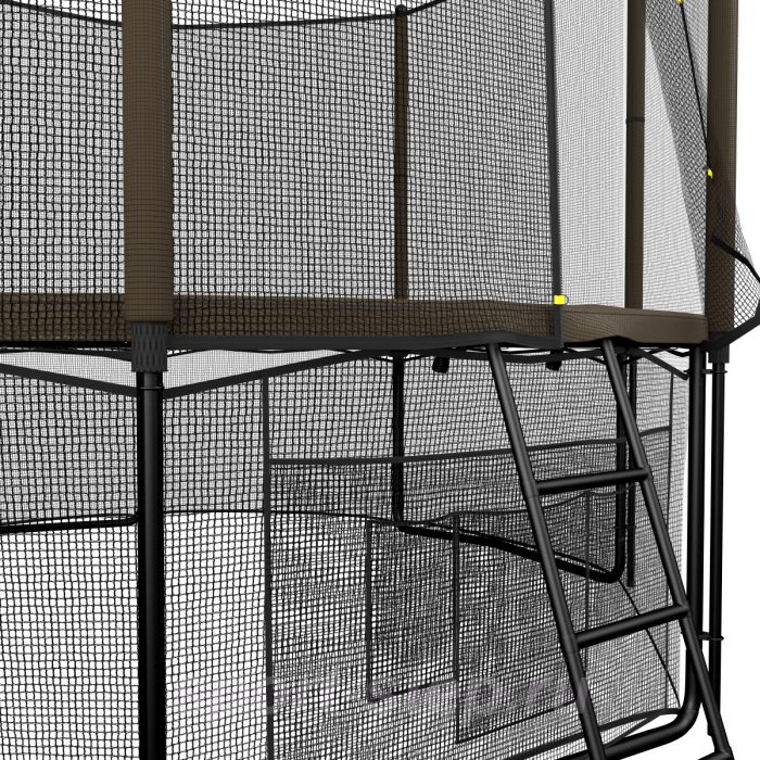 Батут UNIX line Black&Brown 10 ft (outside)