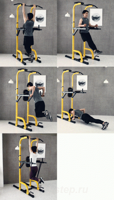 Турник-брусья DFC Power Tower G009C