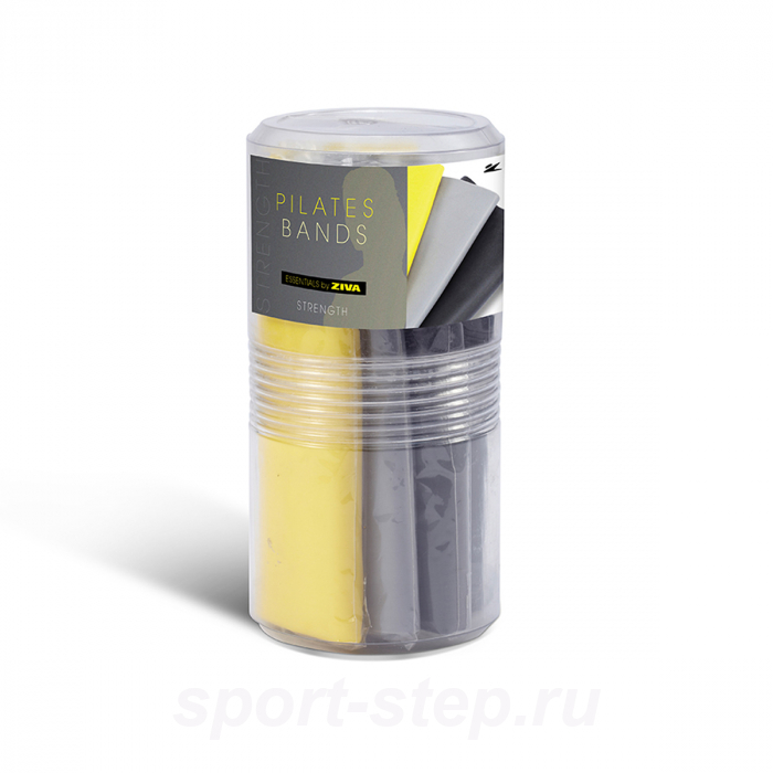 Комплект из 3 амортизаторов для пилатес в тубе ZIVA ZES-LPBS-0255