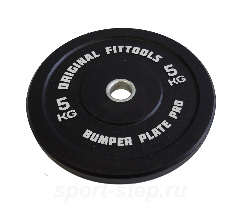 Диск бамперный 5 кг Original FitTools FT-BPB-5