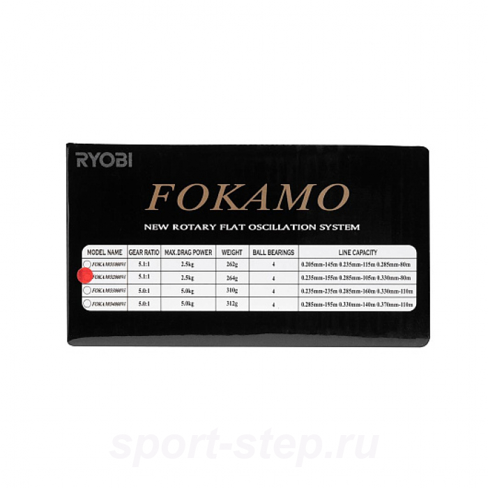 Катушка FOKAMO 2000 RYOBI