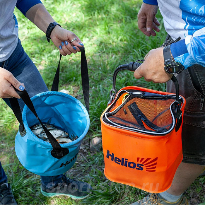 Ведро складное ПВХ 9л ( HS-VS-PVC-9L) Helios