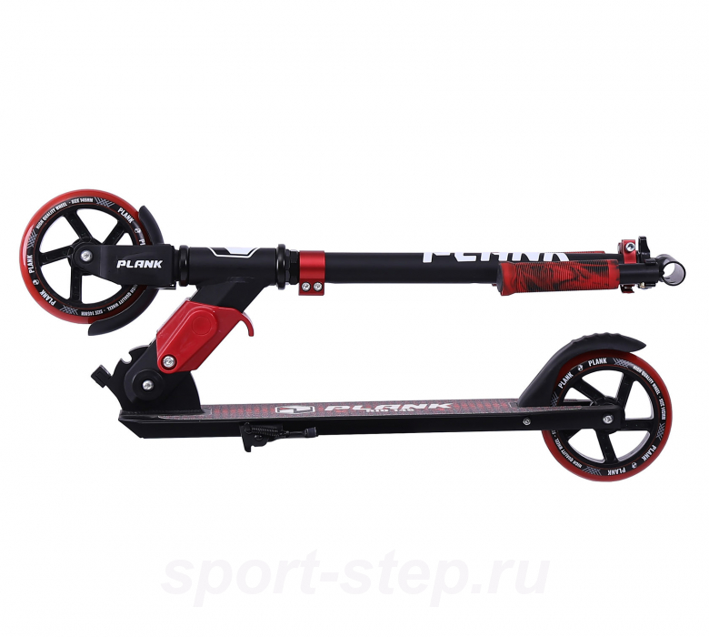 Самокат Plank Rio 145 черно-красный