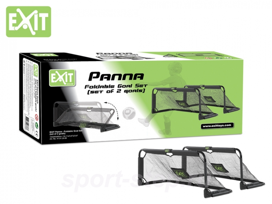 Футбольные ворота Exit Панна (2 шт в нaборe) cклaдные