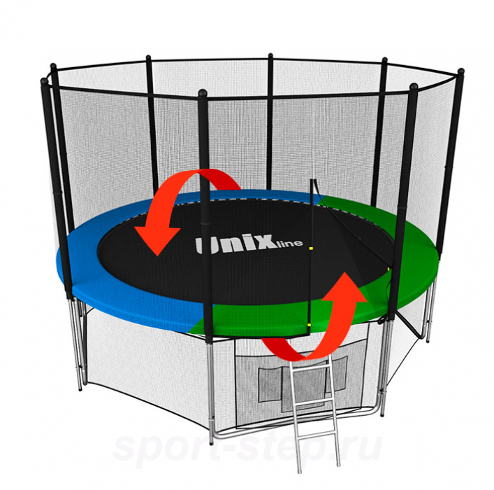 Батут UNIX line Classic 10 ft (outside)