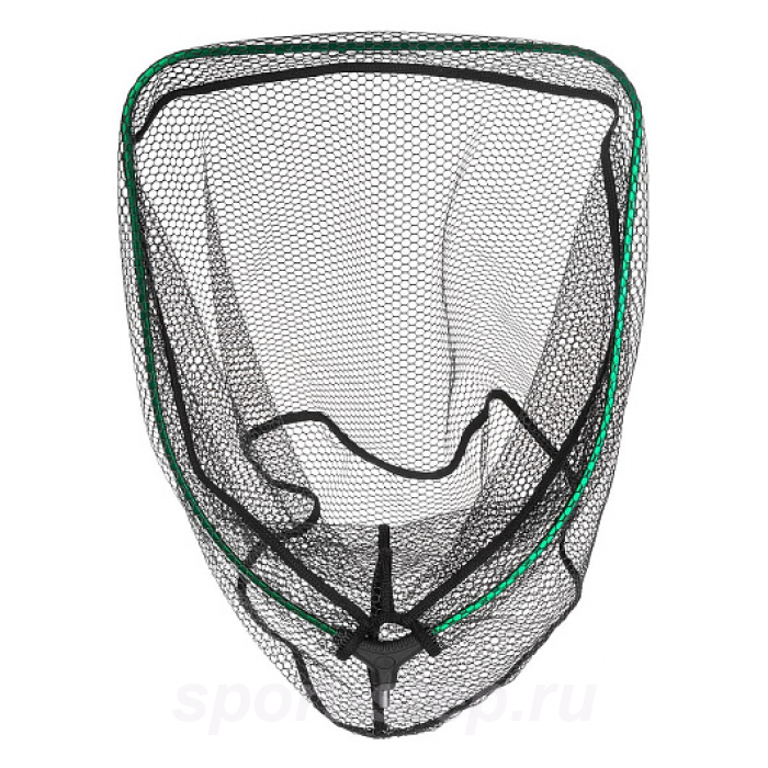 Голова для подсачека Sport 60х50cm, сетка прорезиненная (HS-GP-S-60x50) Helios