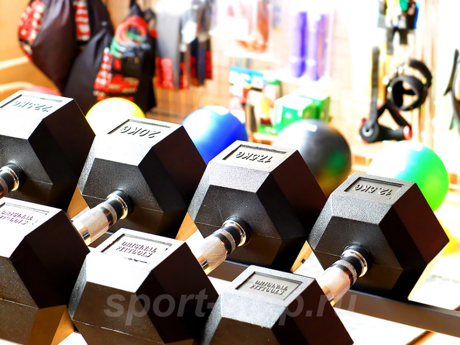 Гантель 40 кг гексагональная OFT FT-HEX-40