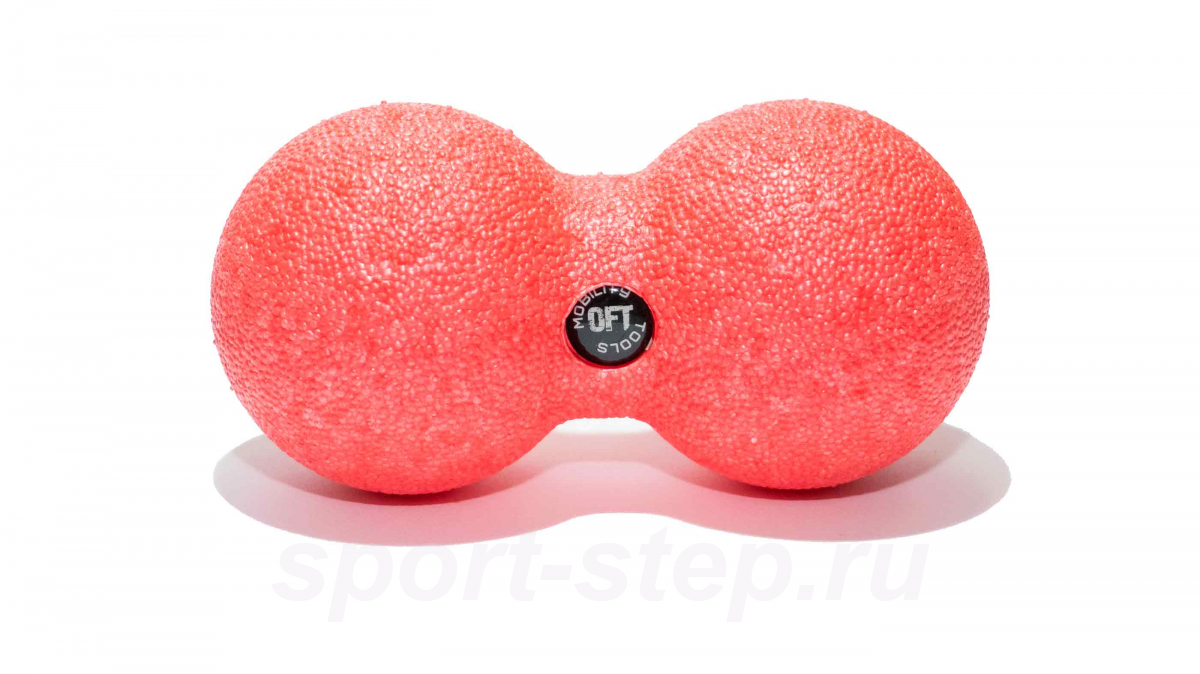 Шар массажный сдвоенный 12 х 6 см розовый OFT FT-EPP-126PB