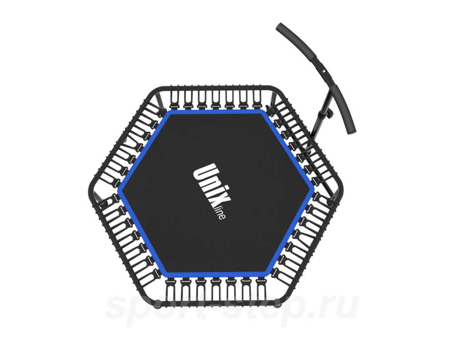 Батут UNIX line FITNESS Blue (130 cm)