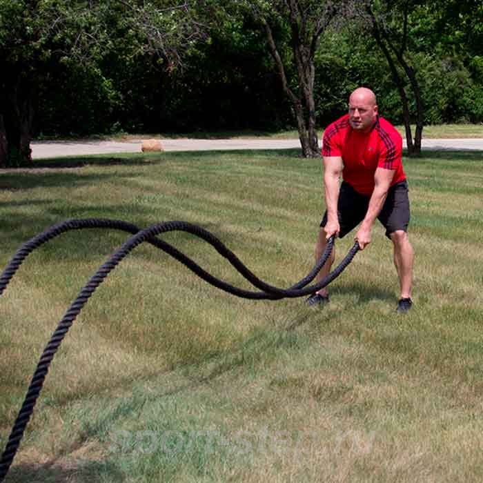 Канат для функционального тренинга (ф1,5", 12 м) Body Solid BSTBR1540