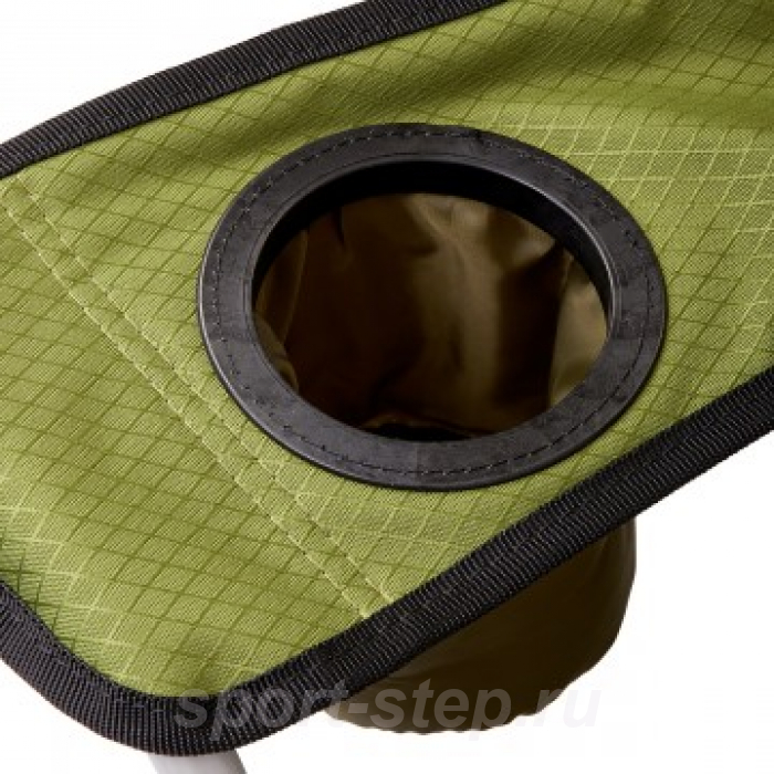 Кресло складное серый ромб/зеленый (Т-HS-750-99806H-05) Helios