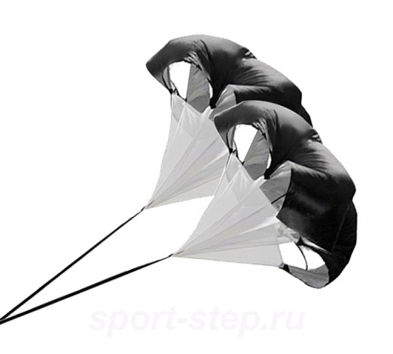 Парашют для бега сдвоенный Original FitTools FT-SP-DOUBLE-CHUTE