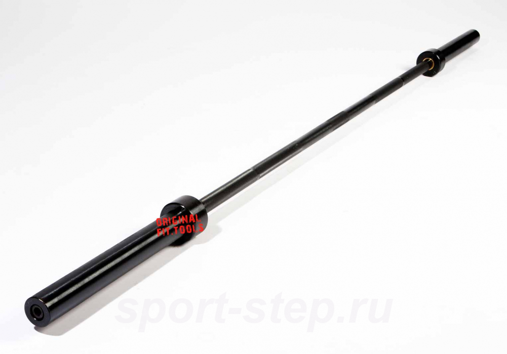 Гриф олимпийский, FT-OB-500LBS-BLACK Нагрузка до 500 фунтов (226 кг) черненый Fit.Tools