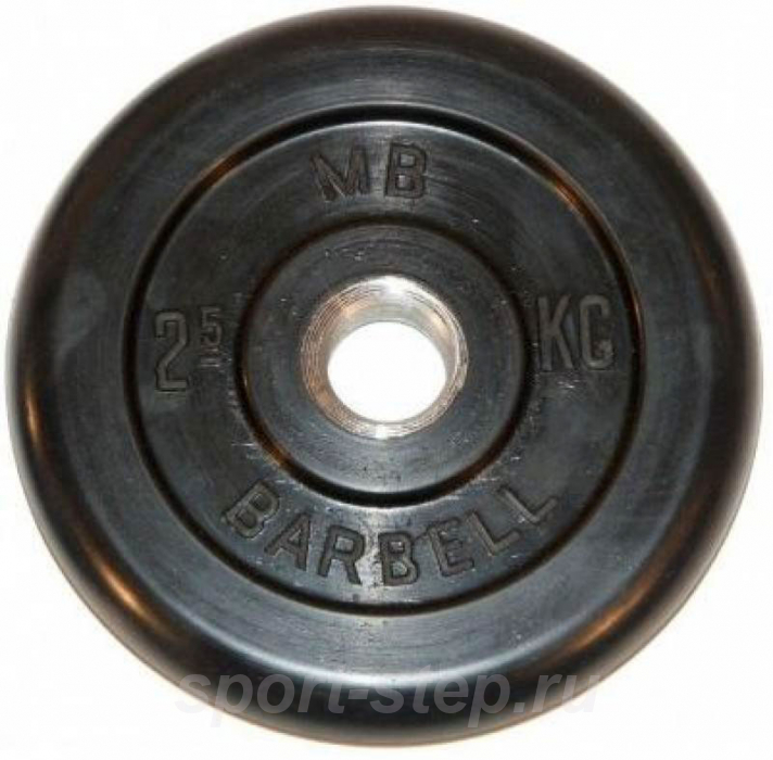 Barbell Олимпийский диск 2,5 кг 26 мм MB-PltB26-2,5