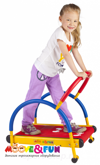 Детская беговая дорожка с компьютером  Moove&Fun SH-01C