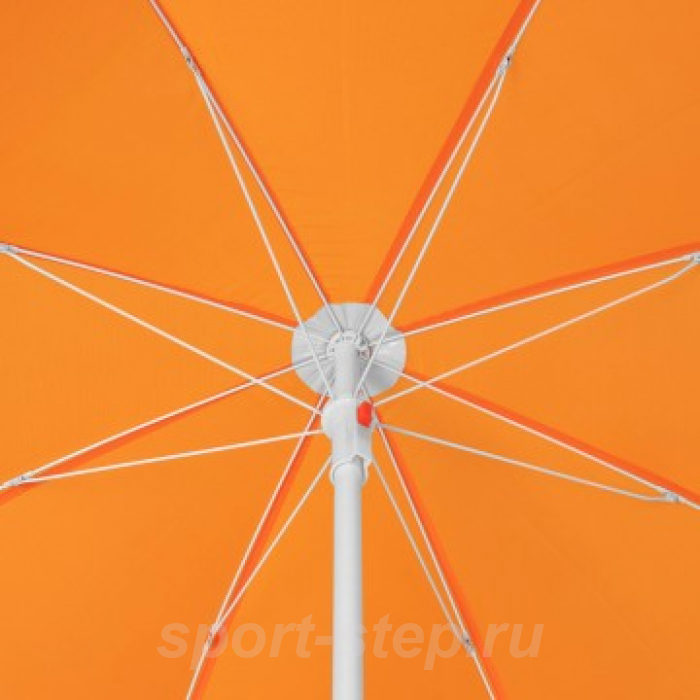 Зонт пляжный d 1,6м прямой оранжевый (19/22/170Т) (N-160) NISUS