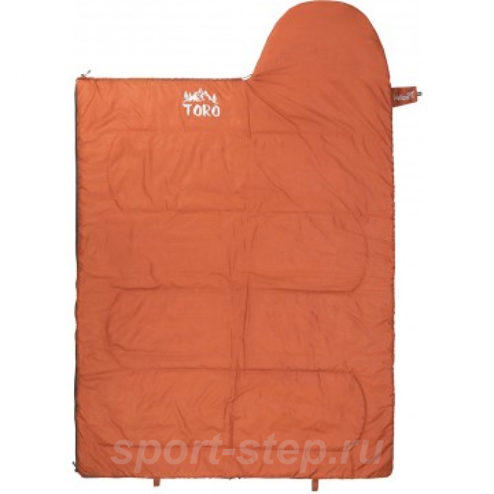 Спальный мешок TORO 300R (210х70, правый, стратекс, оранжевый) (T-HS-SB-T-300R) Helios