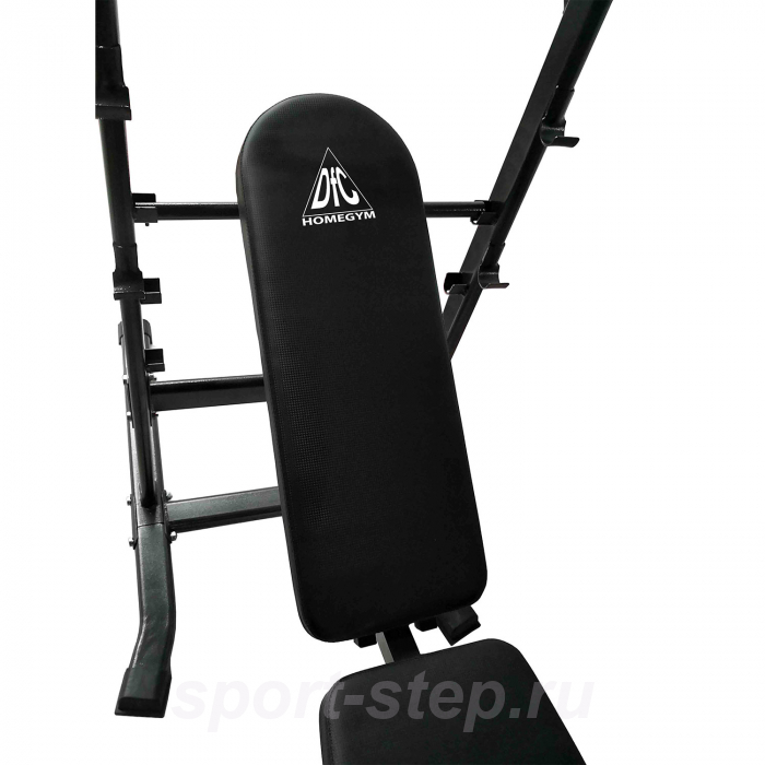 Турник-брусья со скамьей и опциями DFC Power Tower G010