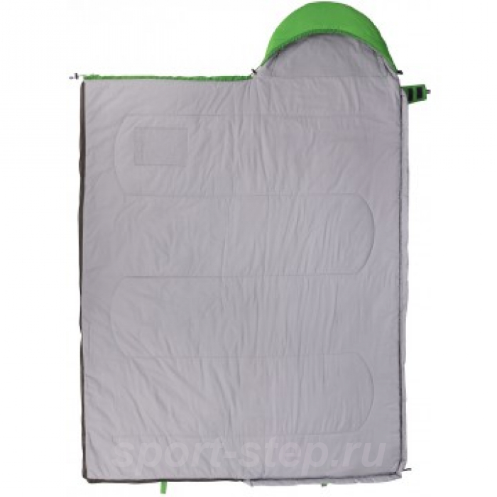 Спальный мешок TORO Wide 300L (220Х90, левый, стратекс, салатовый) (T-HS-SB-TW-300L) Helios
