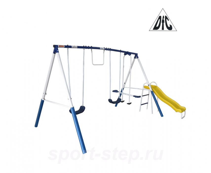 Детский комплекс DFC качели, качели-балансир, горка 74201