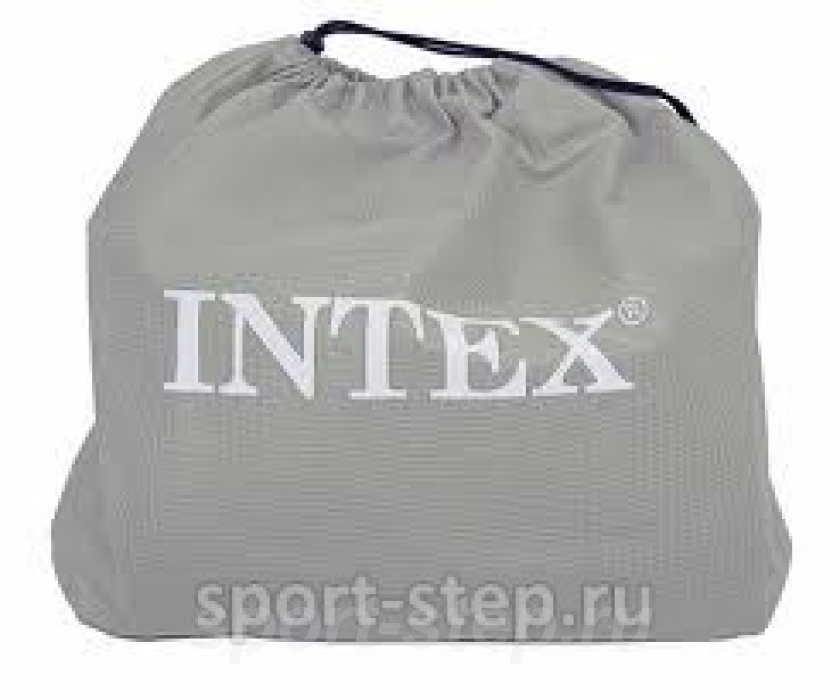 Односпальный надувной матрас Intex Pillow Rest Classic Bed Full 66780 с встроенным электрическим насосом