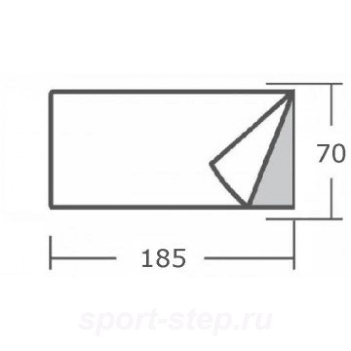 Спальный мешок БАТЫР СО-2 (185*70) синий (синтепон) Helios