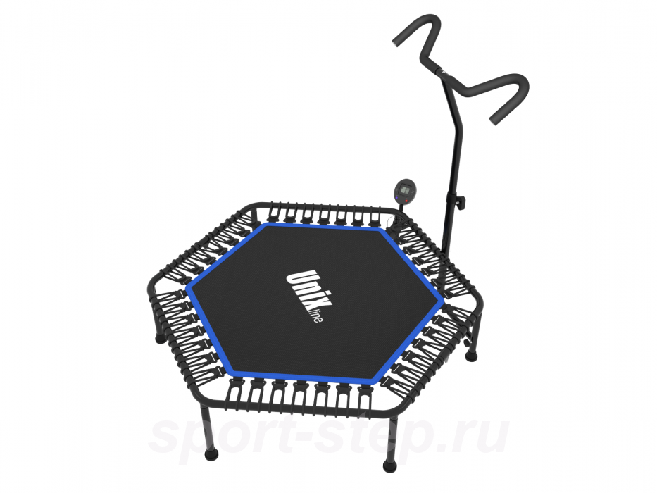 Батут UNIX line FITNESS Blue PRO (130 cm)