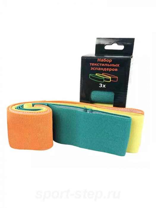 Набор текстильных эспандеров Proxima (3шт.) арт. PB82802