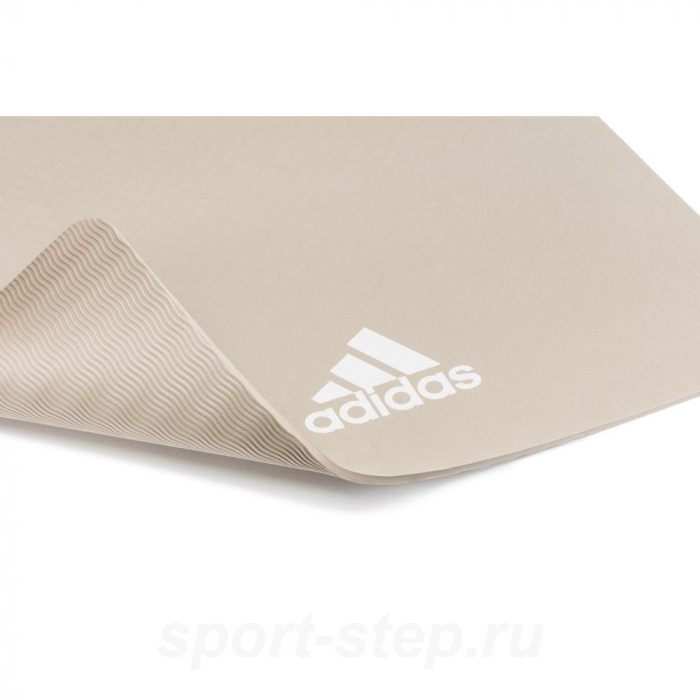 Коврик для йоги Adidas ADYG-10100VG цвет светло-серый