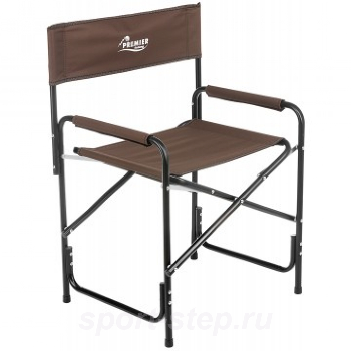 Кресло директорское труба d19 коричневый (T-PR-DC-95100-19-BN) PREMIER (пр-во Тонар)