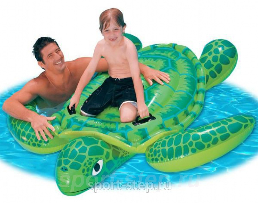 Надувная игрушка Большая Черепаха Intex Sea Turtle Ride On 56524
